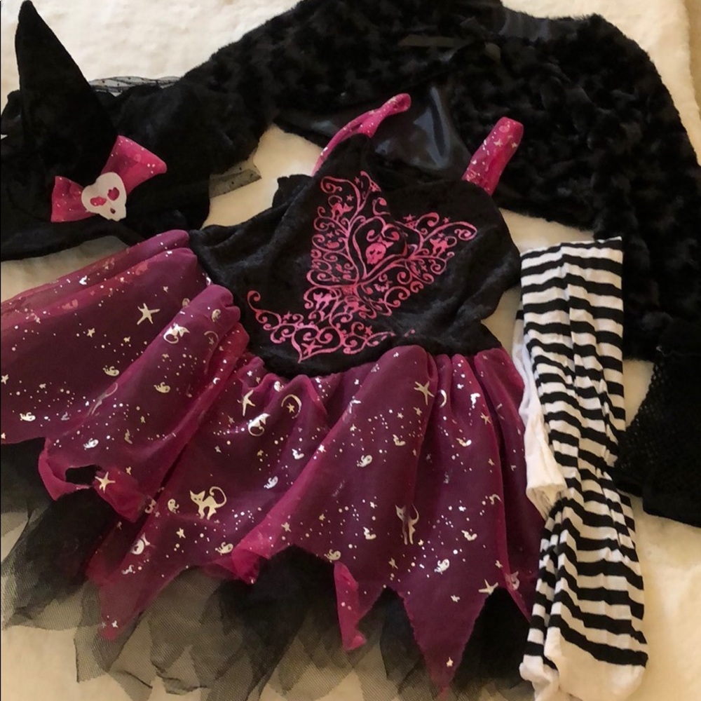 Witch Halloween costume size 6